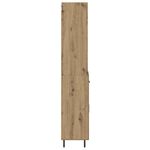 Armario-auxiliar-Caterina-3-estantes---2-cajones---2-puertas-roble-180x695x325-cm