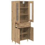 Alacena-Manila-4-puertas---2-cajones-roble-180x695x34-cm-