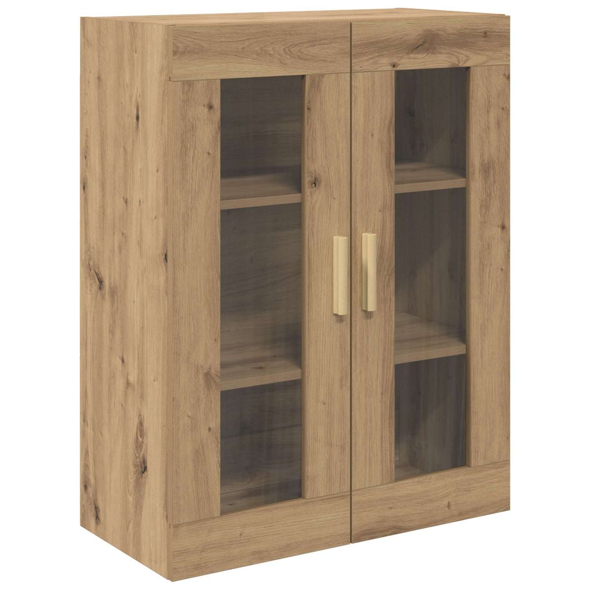 Alacena-Manila-4-puertas---2-cajones-roble-180x695x34-cm-