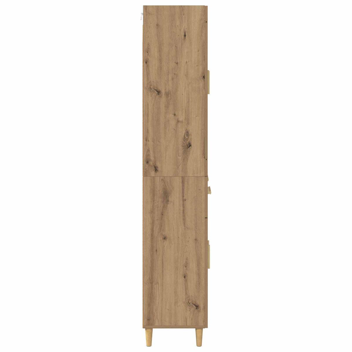 Alacena-Manila-4-puertas---2-cajones-roble-180x695x34-cm-