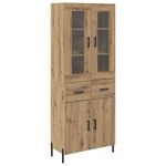 Alacena-Dorotea-4-puertas---2-cajones-roble-180x695x34-cm-