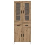 Alacena-Dorotea-4-puertas---2-cajones-roble-180x695x34-cm-