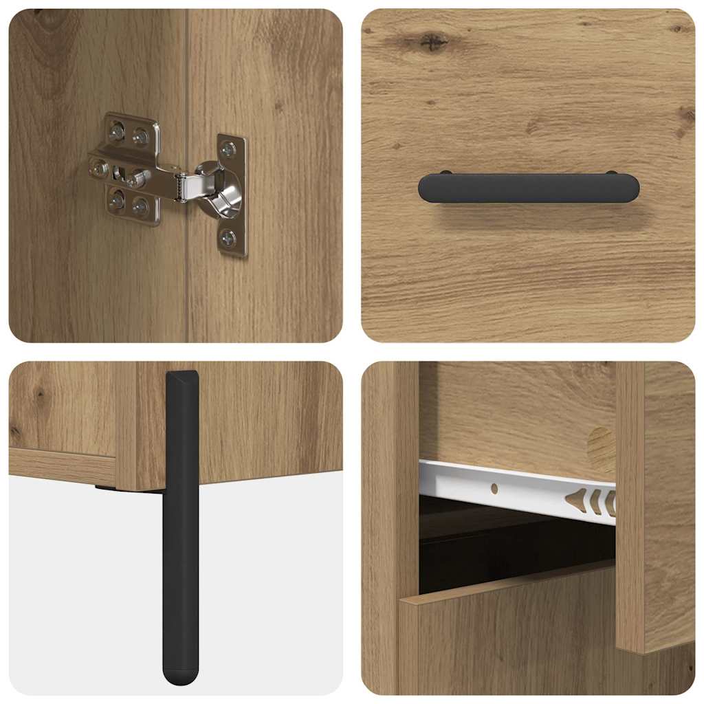 Alacena-Dorotea-4-puertas---2-cajones-roble-180x695x34-cm-