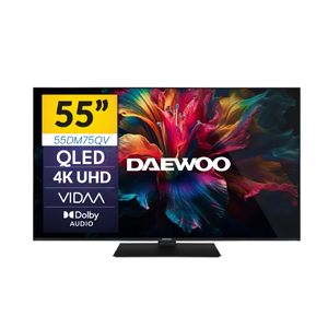 Smart TV Daewoo 55DM75QV 55" 4K QLED VIDAA E negro