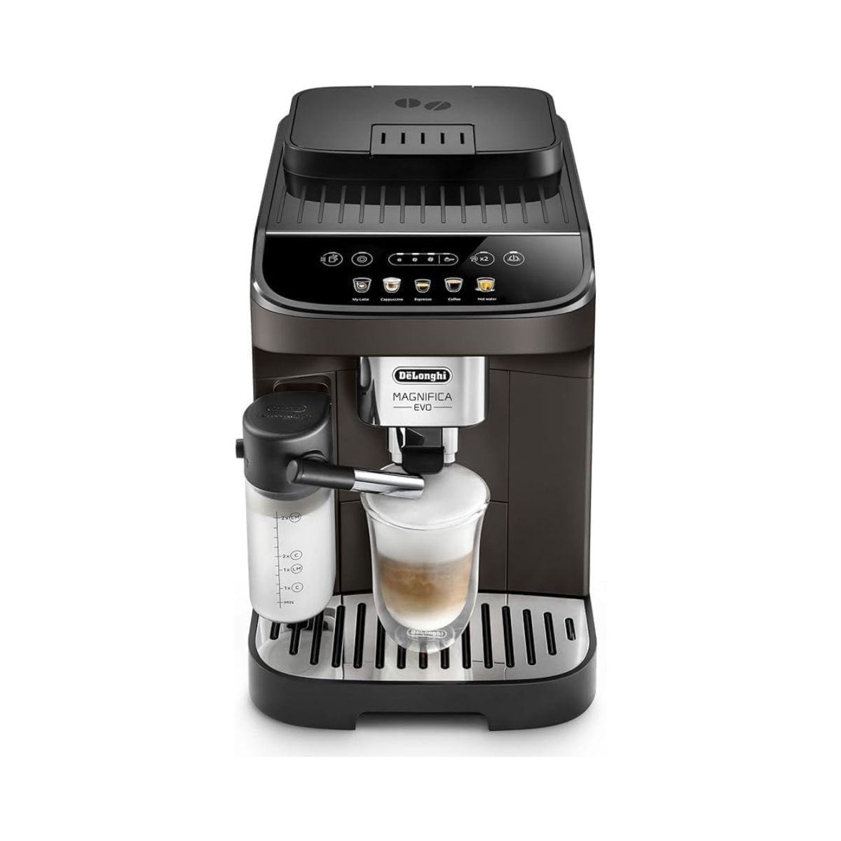 Cafetera-superautomatica-DeLonghi-Magnifica-Evo-frontal