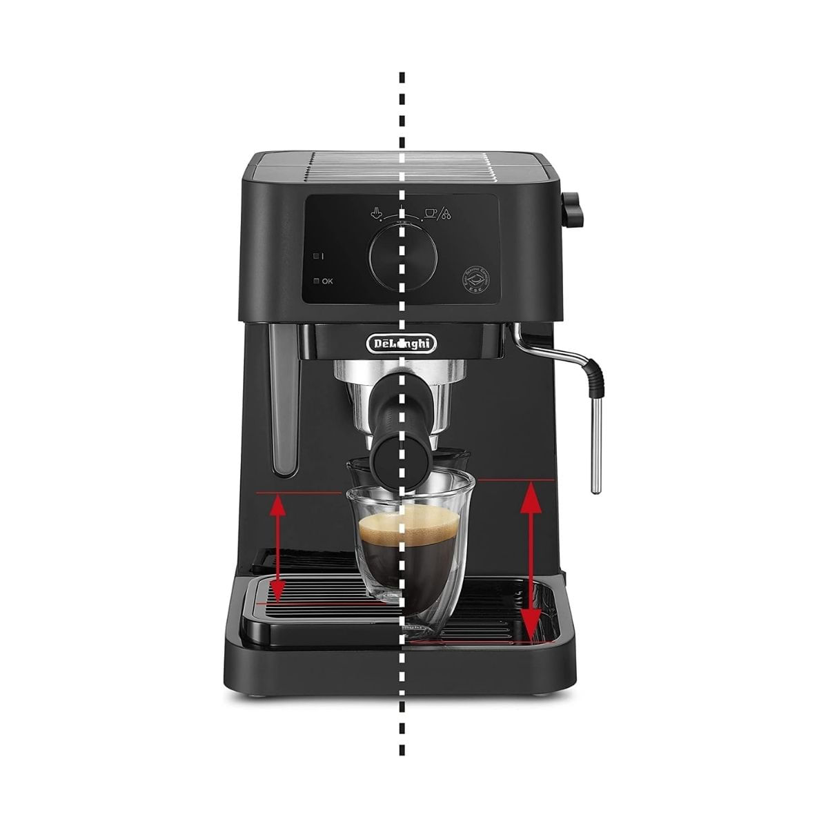 Cafetera-espresso-DeLonghi-Stilosa-regulable