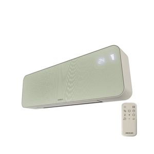 Calefactor Cecotec ReadyWarm 3000 Textile 2000W lama oscilante con mando gris