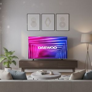 Smart TV Daewoo 50DM55QV 50" 4K QLED VIDAA D negro