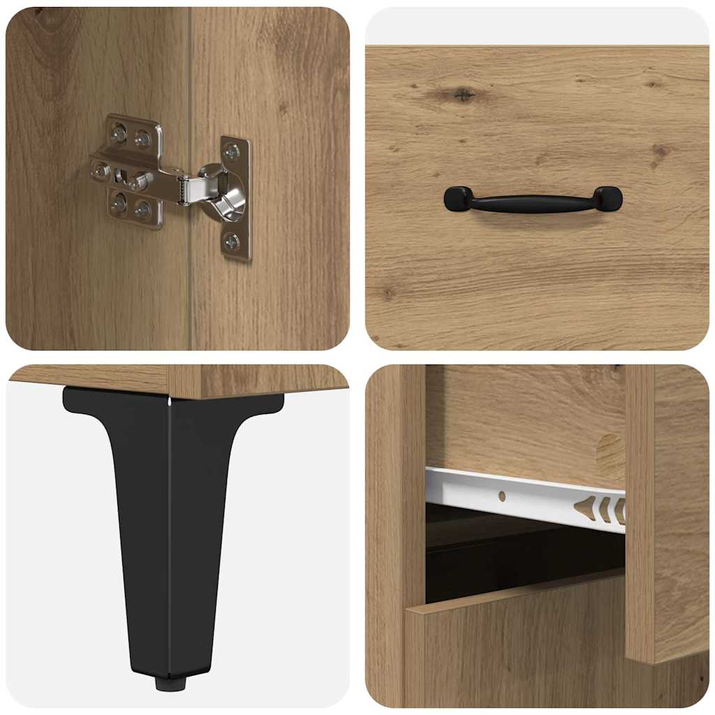 Armario-auxiliar-Sabina-3-estantes---2-cajones---2-puertas-roble-180x695x325-cm-