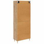 Armario-auxiliar-Mercedes-4-puertas---2-cajones-roble-180x695x34-cm-