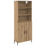 Armario-auxiliar-Caterina-2-puertas---3-estantes-roble-180x695x325-cm-
