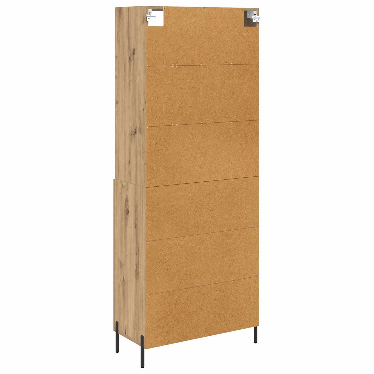 Armario-auxiliar-Caterina-2-puertas---3-estantes-roble-180x695x325-cm-