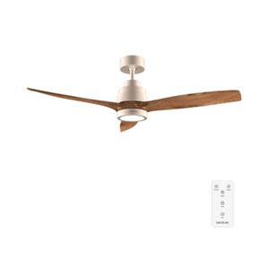 Ventilador de techo Cecotec EnergySilence Aero 5295 35W 3 aspas natural Ø132 cm