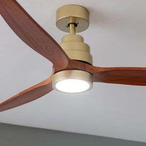 Ventilador de techo Cecotec EnergySilence Aero 5295 35W 3 aspas natural Ø132 cm