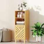 Armario-de-baño-Indico-Homcom-lateral