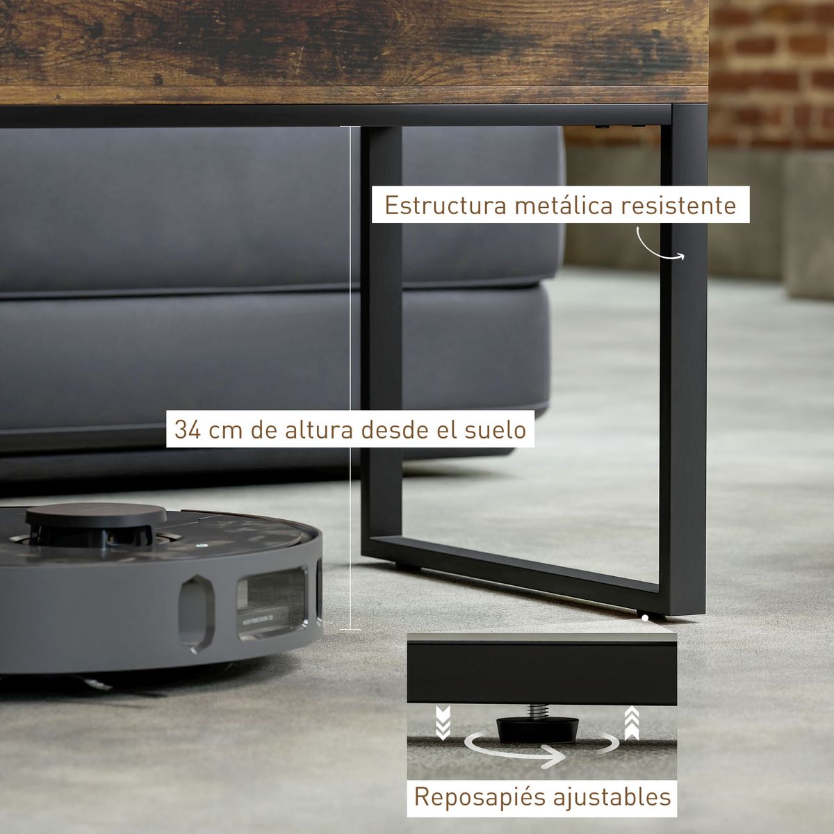 Mesa-de-centro-elevable-Nerja-Homcom-deslizante-marron-54x100x45-cm-