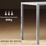 Mesa-de-comedor-Nuria-Homcom-diseño-fijo-gris-75x120x60-cm