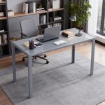 Mesa-de-comedor-Nuria-Homcom-diseño-fijo-gris-75x120x60-cm
