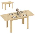 Mesa-de-comedor-Katy-Homcom-extensible-natural-75x140-180x90-cm-