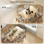 Mesa-de-comedor-Katy-Homcom-extensible-natural-75x140-180x90-cm-