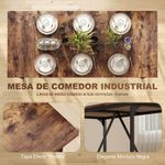 Mesa-de-comedor-Adriana-Homcom-diseño-fijo-marron-755x180x80-cm