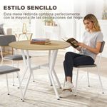 Mesa-de-comedor-Leonor-diseño-redondo-blanco-natural-Ø90x76-cm-