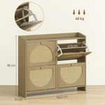 Zapatero-Magnolia-Homcom-medidas