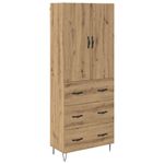 Armario-auxiliar-Carmina-2-puertas---3-cajones-natural-180x695x34-cm-