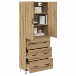 Armario-auxiliar-Carmina-2-puertas---3-cajones-natural-180x695x34-cm-