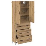 Armario-auxiliar-Carmina-2-puertas---3-cajones-natural-180x695x34-cm-