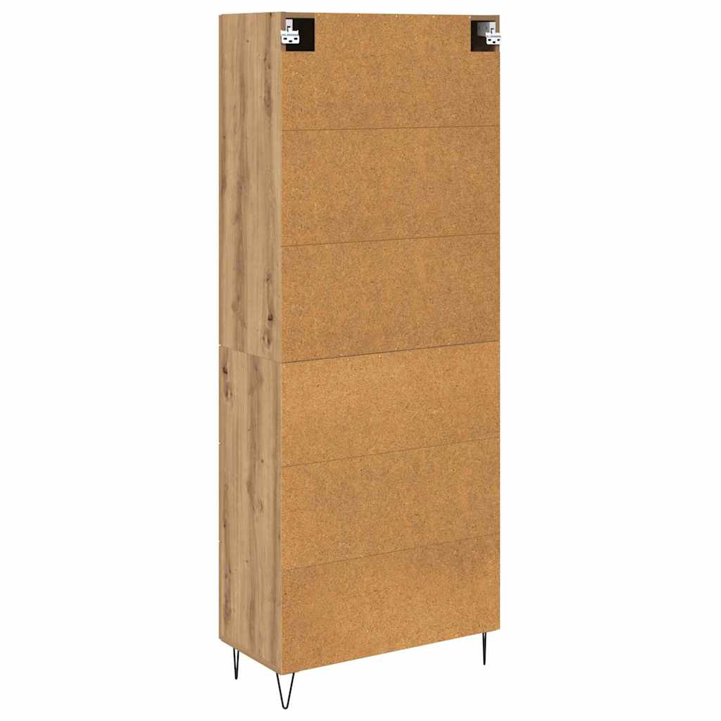 Armario-auxiliar-Carmina-2-puertas---3-cajones-natural-180x695x34-cm-
