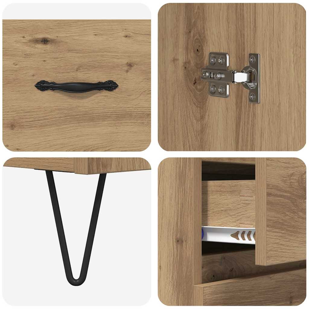 Armario-auxiliar-Carmina-2-puertas---3-cajones-natural-180x695x34-cm-