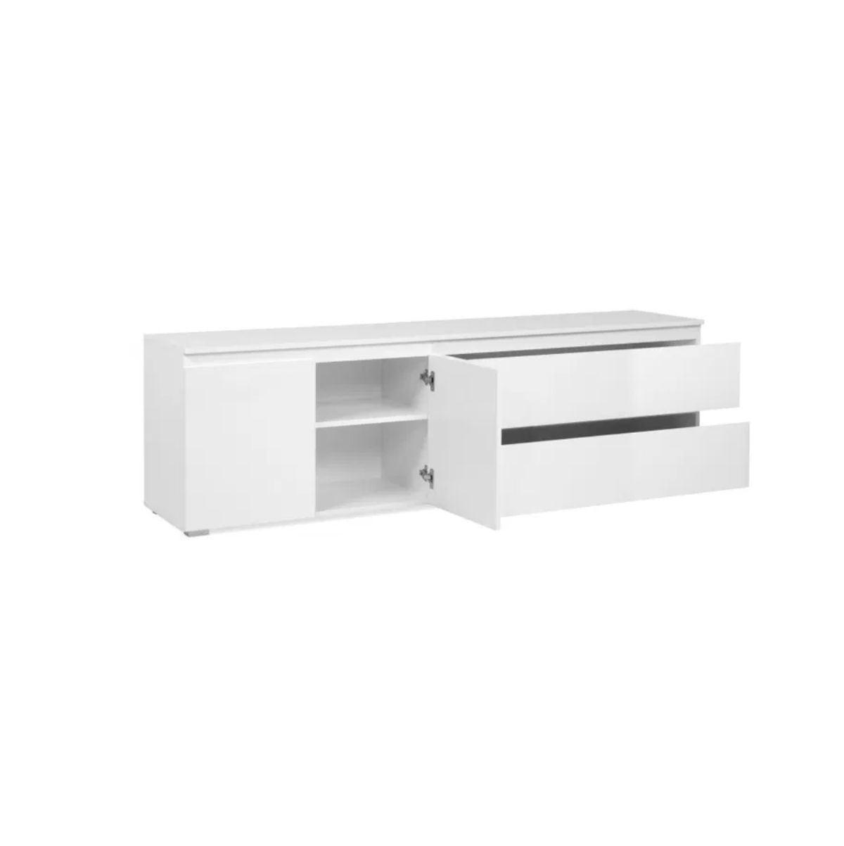 Mueble-de-TV-Aneto-2-puertas---2-cajones-blanco-55x180x40-cm-interior