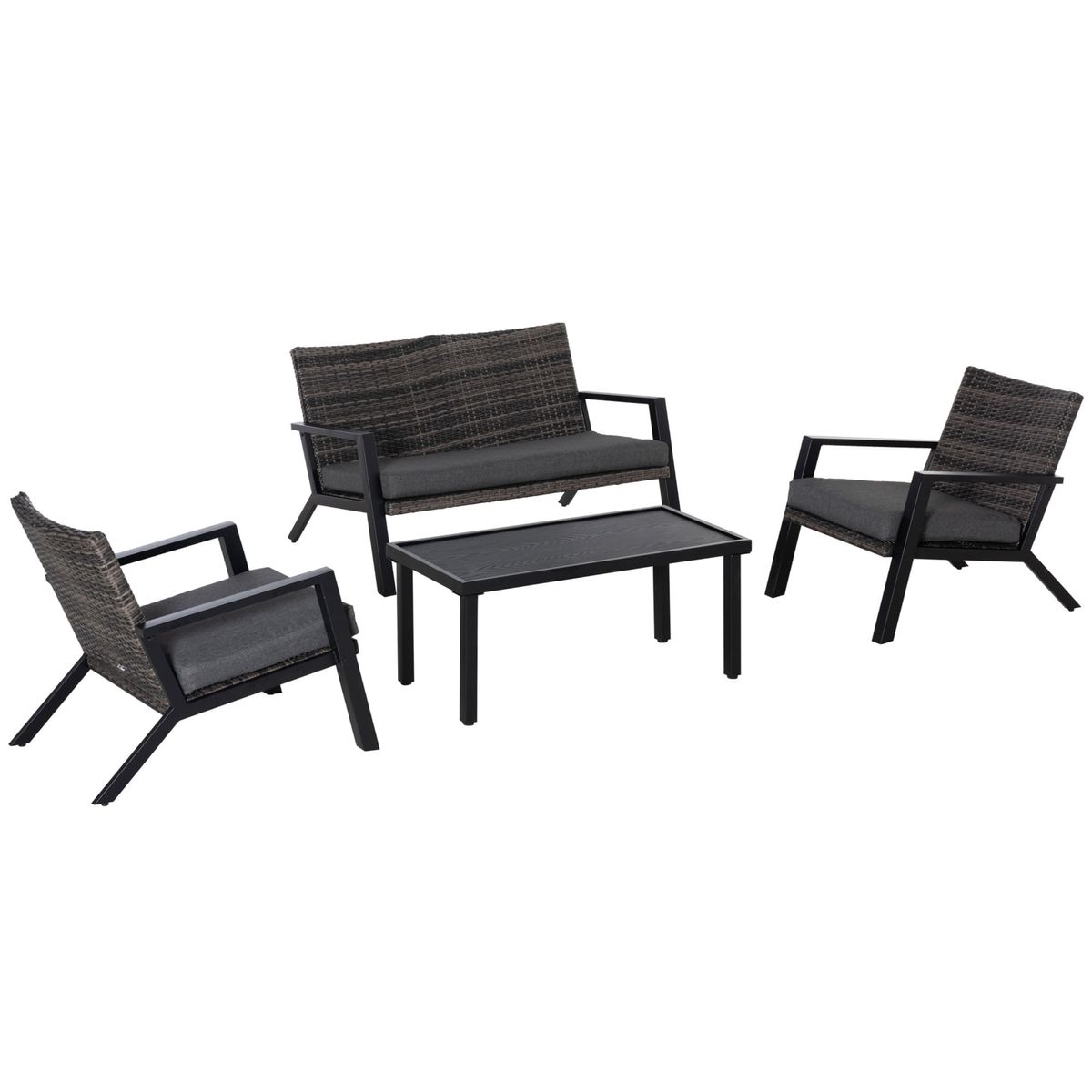 Conjunto-de-jardin-Luxe-Outsunny-2-sillones---sofa-doble---mesa-negro