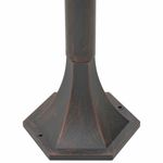 Pack-de-farolas-Sara-6-unidades-bronce-110-cm