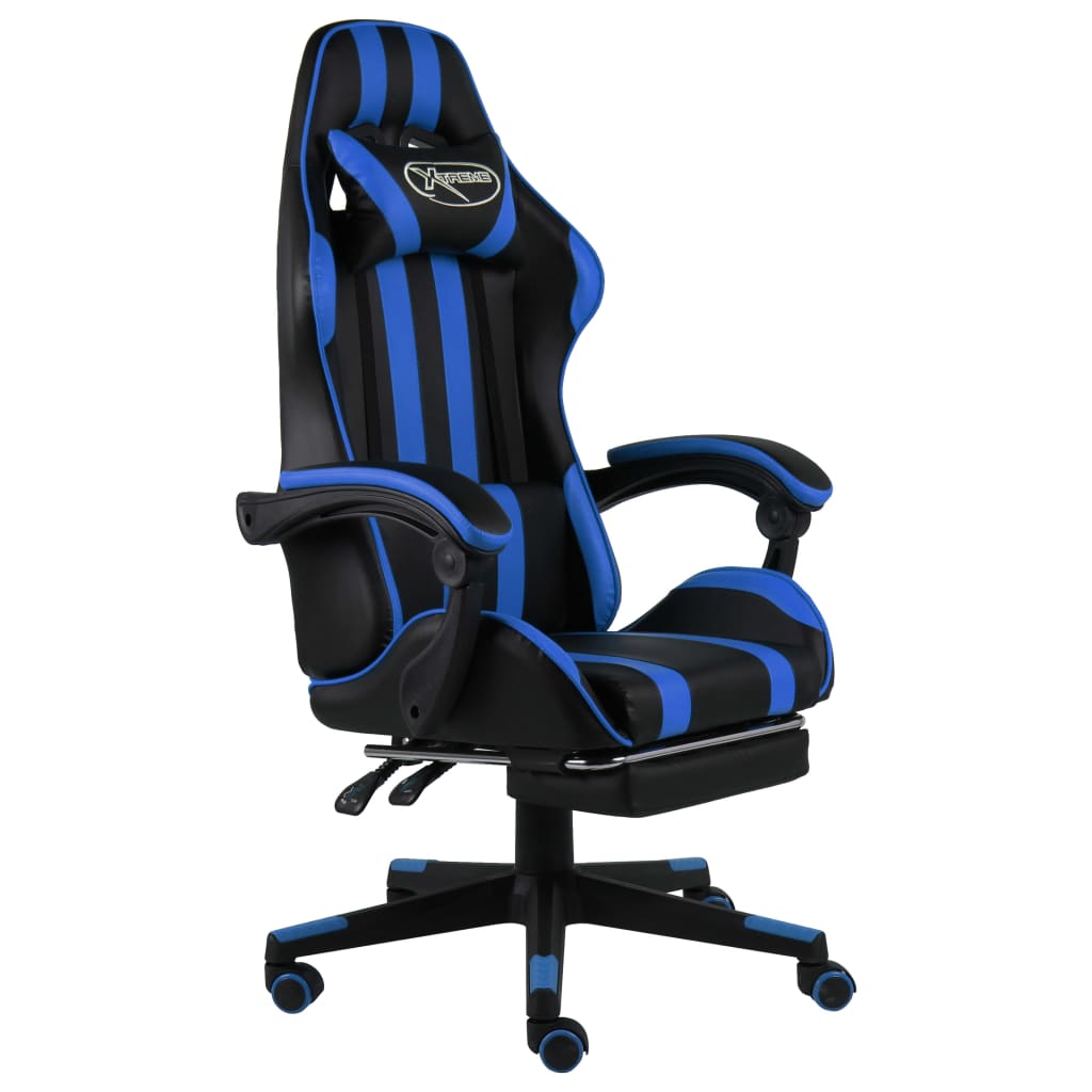 Silla-de-oficina-Girona-altura-regulable---respaldo-reclinable-azul-negro-115-130x62x69-cm-