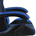 Silla-de-oficina-Girona-altura-regulable---respaldo-reclinable-azul-negro-115-130x62x69-cm-