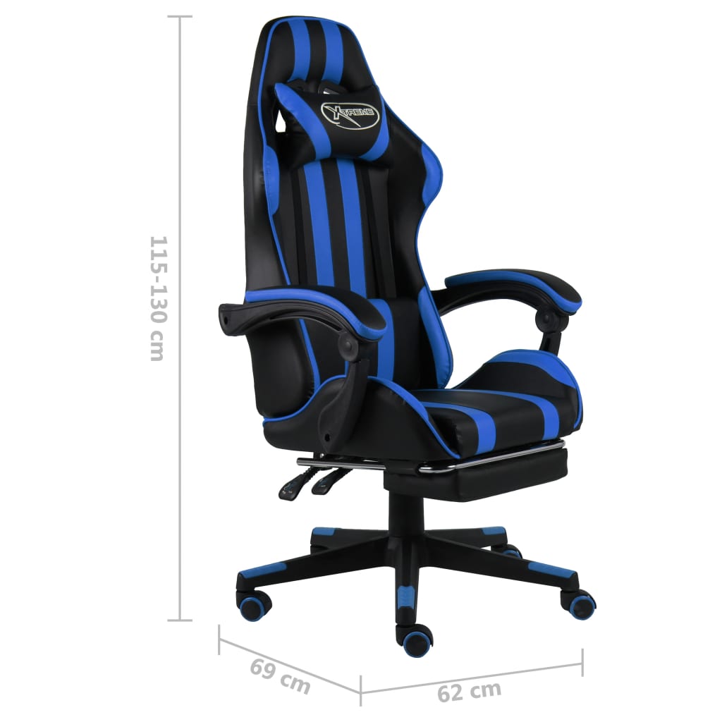 Silla-de-oficina-Girona-altura-regulable---respaldo-reclinable-azul-negro-115-130x62x69-cm-
