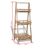 Estanteria-Panda-3-niveles-plegable-natural-145x56x50-cm-