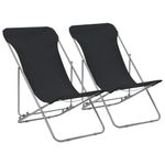 Pack-de-2-sillas-Bora-plegables-negro-99x75x57-cm