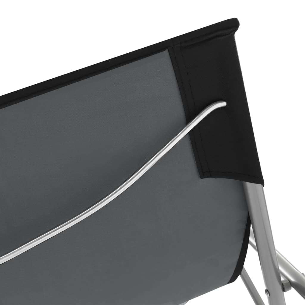 Pack-de-2-sillas-Bora-plegables-negro-99x75x57-cm