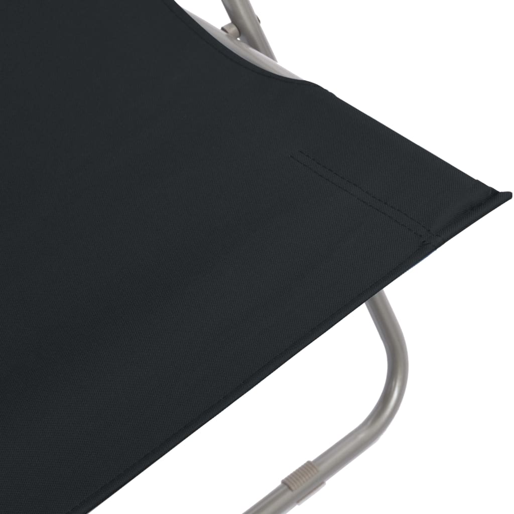Pack-de-2-sillas-Bora-plegables-negro-99x75x57-cm