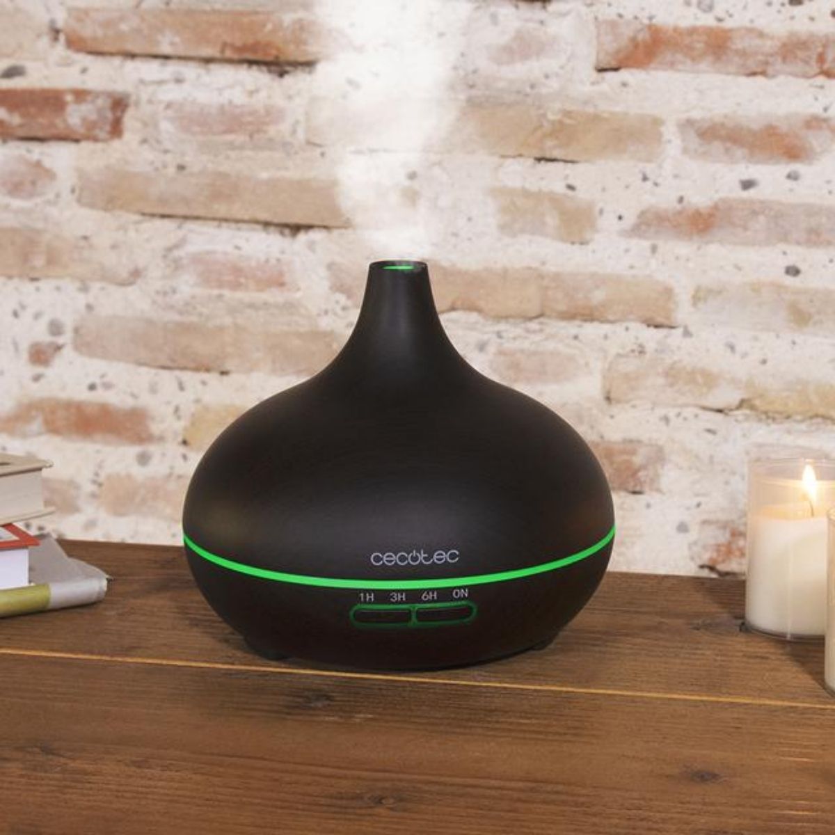 Humidificador-Cecotec-Pure-Aroma-300-Yang-7-colores-LED-negro-300-ml