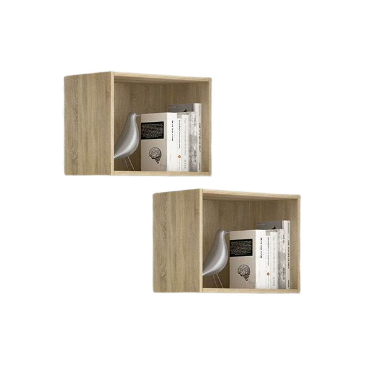 Conjunto-de-dormitorio-Champion-estantes-flotantes