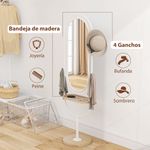 Espejo-con-base-Mantra-Homcom-4-ganchos