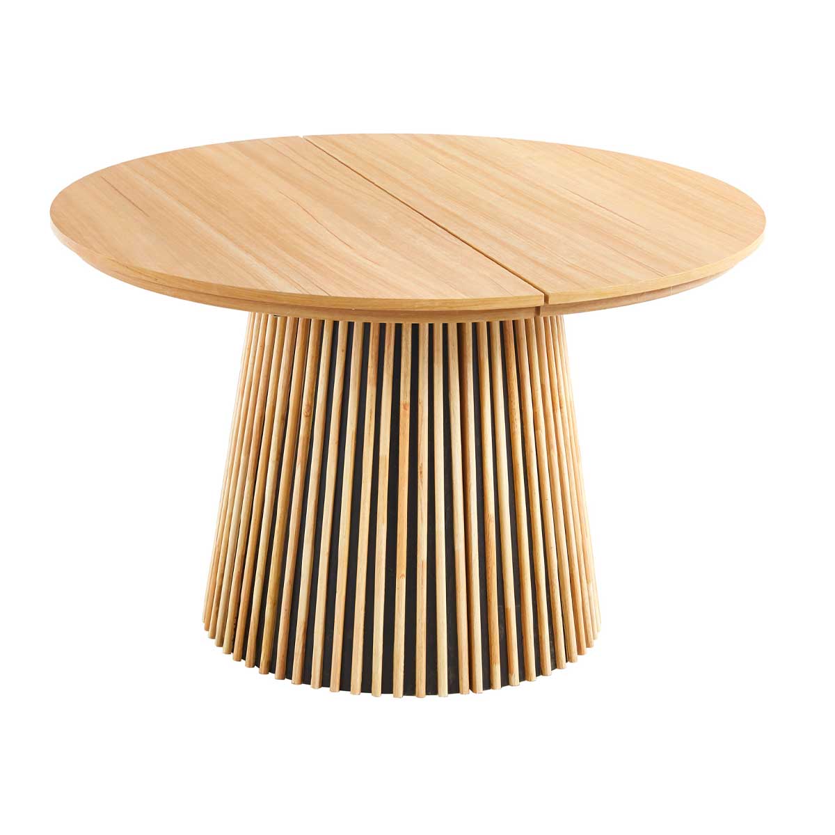 Mesa-de-comedor-Keanu-forma-circular-extensible-natural-75x120-160-200x120-cm-2