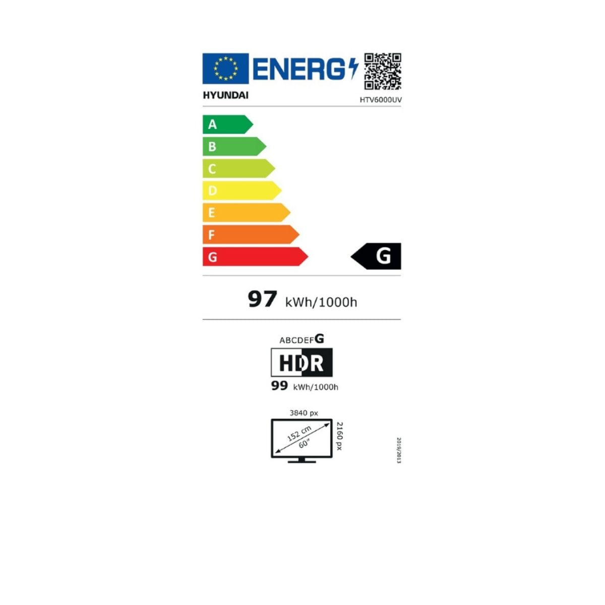 Televisor-Smart-TV-Hyundai-HTV6000UV-etiqueta-energetica