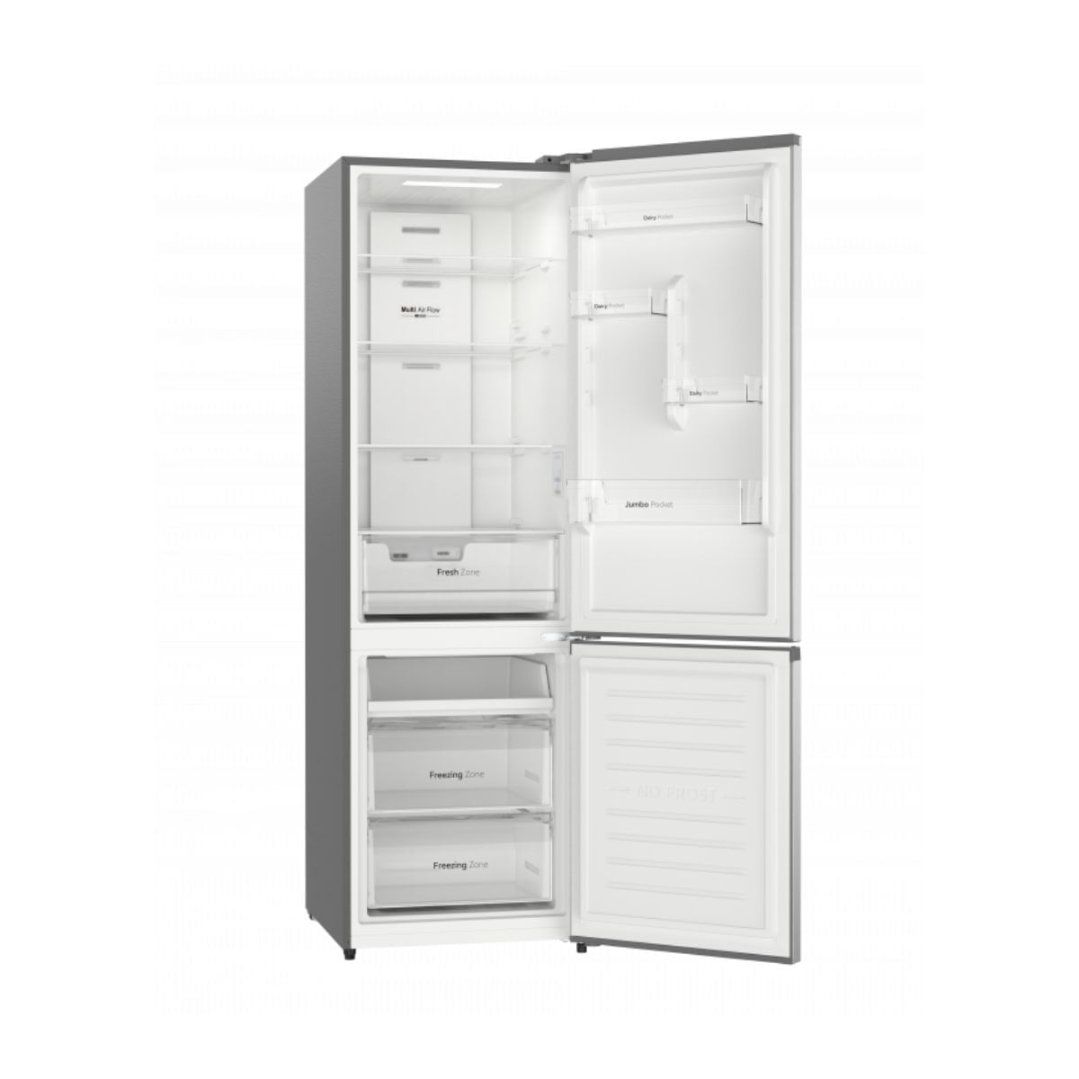 Frigorifico-combi-Vok-EVR-313NEI-No-Frost-313L-E-inox-185-cm