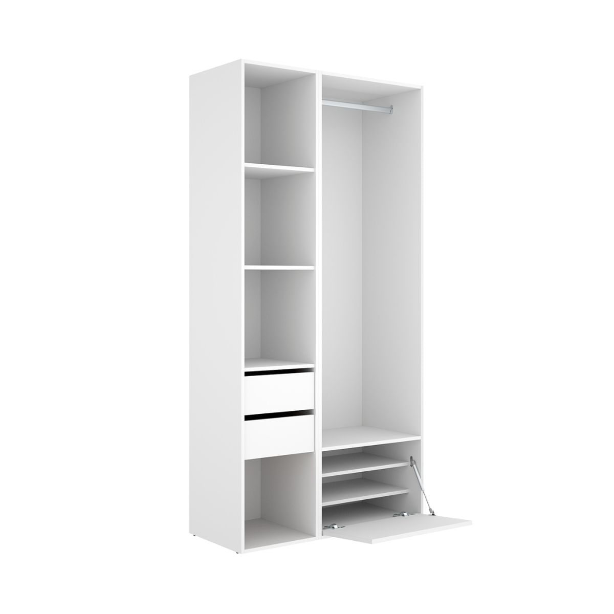 Armario-vestidor-Suit-con-barra-para-colgar