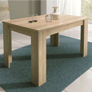 Mesa de comedor extensible Corfu 76x138-198x88 cm